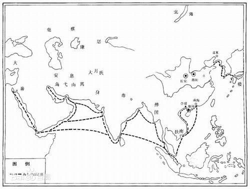 海上丝绸之路途径城市 古代海上丝绸之路的起点