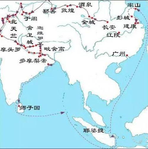 海上丝绸之路途径城市 古代海上丝绸之路的起点