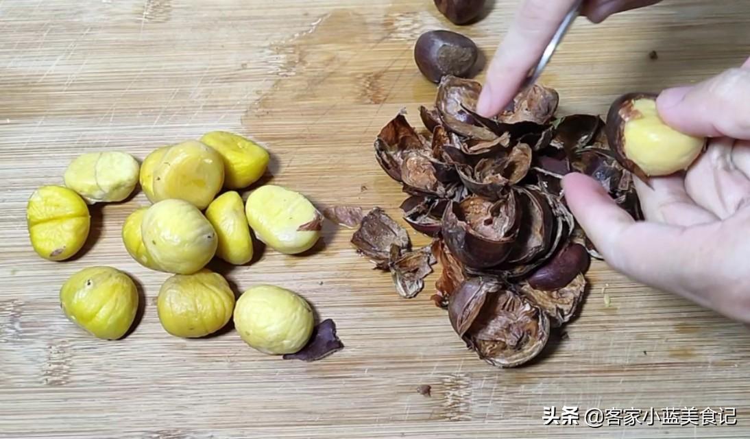 生板栗怎么去壳？生板栗快速剥壳的窍门