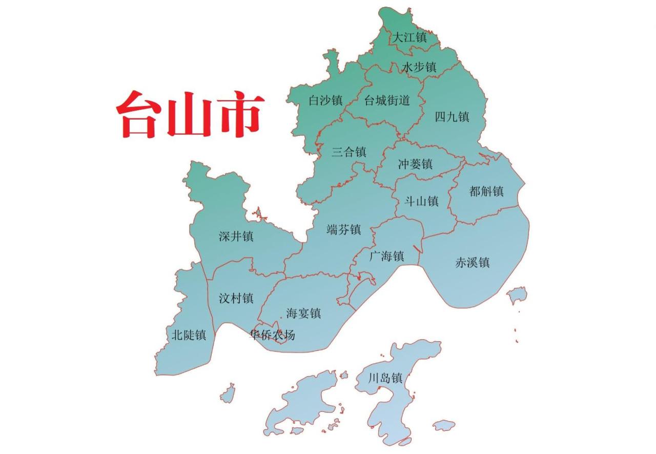 江门在哪个省？江门市7区(县级市)概况